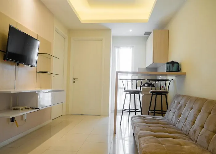 Compact 2BR with Sofa Bed at Parahyangan Residence By Travelio